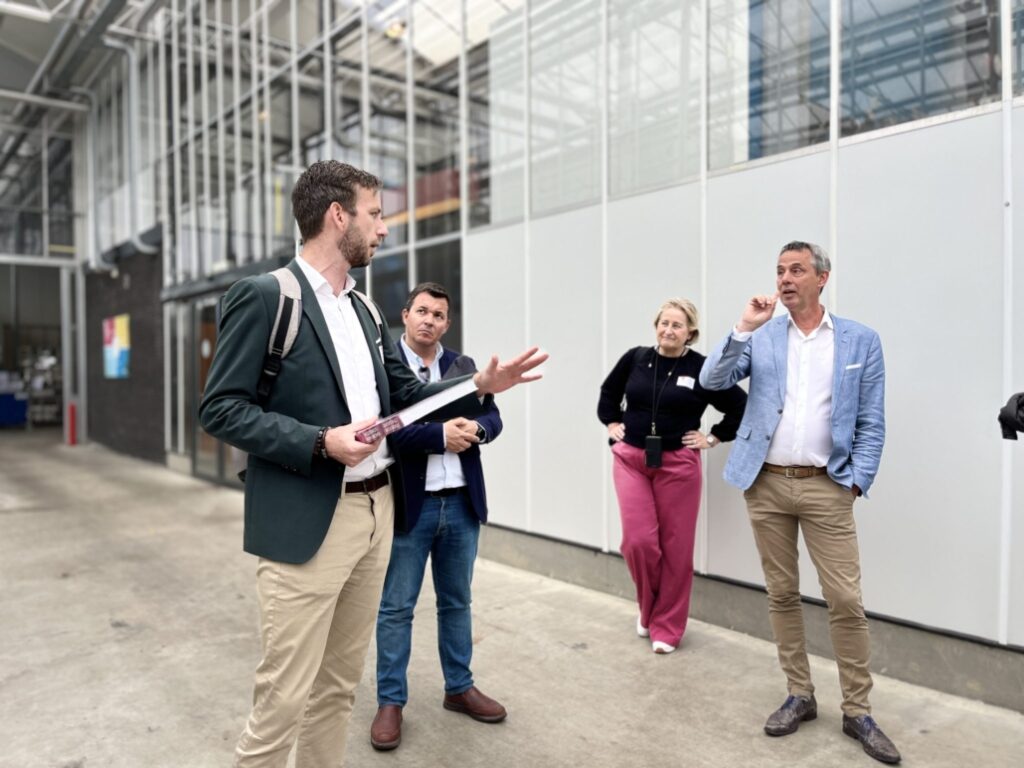 Hightech horticulture tour with Maarten Hermus, InnovationQuarter, South Holland