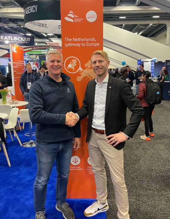 Neuvik is officially welcomed to The Hague’s cybersecurity ecosystem by InnovationQuarter, the Netherlands Foreign Investment Agency, the Municipality of The Hague and Security Delta (HSD) at RSA 2024.