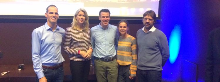 A picture of the Bluefors team.