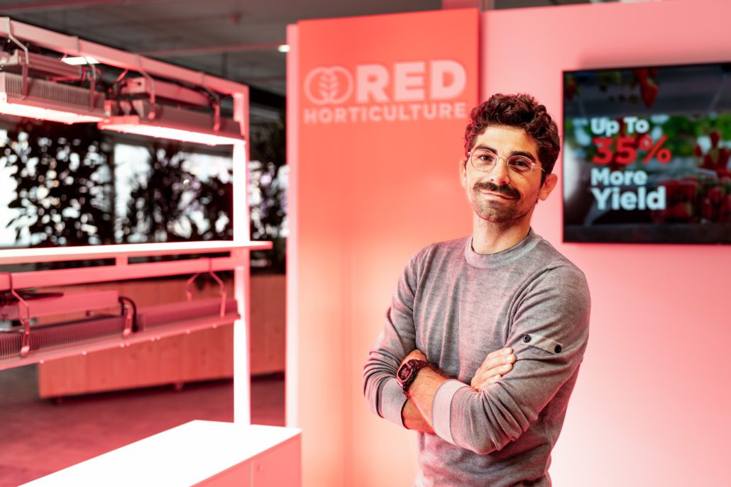 Louis Golaz, founder of RED Horticulture.