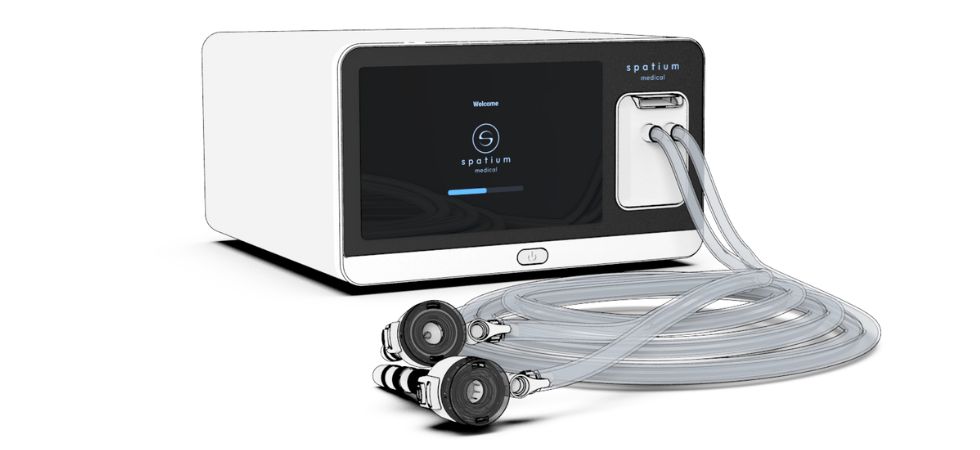 A picture of the Spatium Medical technology.