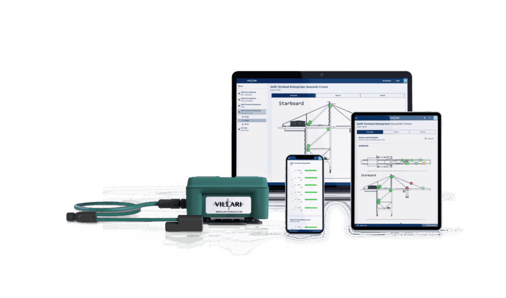 Villari software on tablet, laptop and smartphone