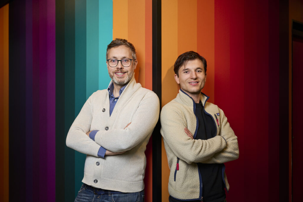 Quantware CEO Alessandro Bruno and co-founder Matthijs Rijlaarsdam.