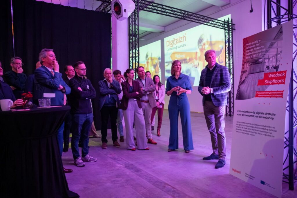 ondernemers tijdens het Datawerf evenement