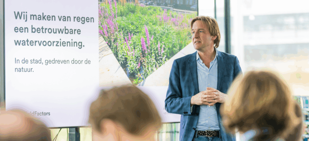 Een foto van het evenement op 9 maart dat plaatsvond op The Green Village.