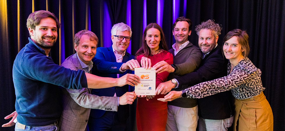 Orange Quantum Systems op het Innovation Quarter jaarevent.