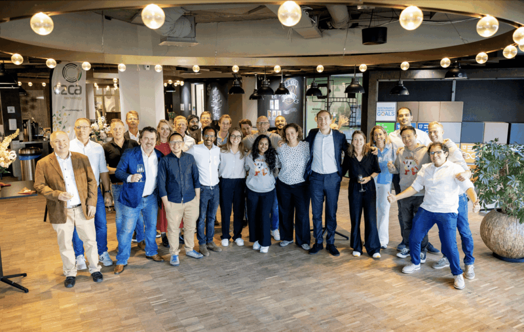 Een groepsfoto van de investeringsgroep everox (C2CA).