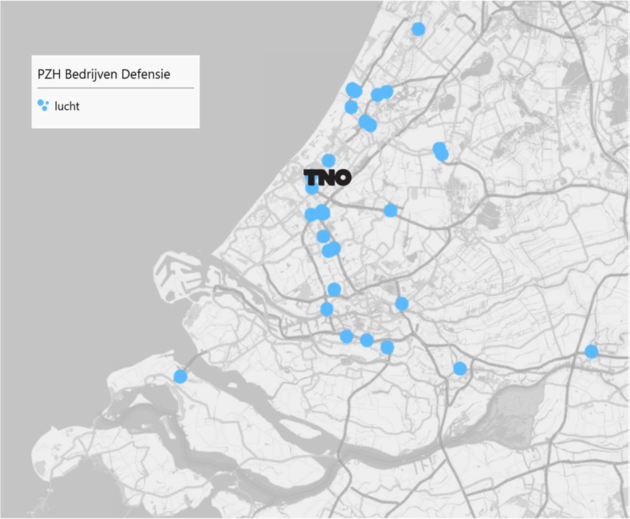 Het maritieme cluster in Zuid-Holland.